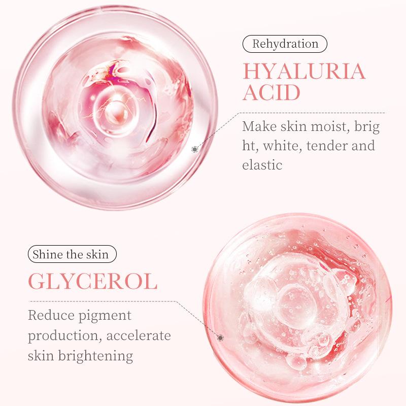 Rose Hyaluronic Acid Nourishing Facial Cleanser Oil Control Cleanser Gentle Cleanser