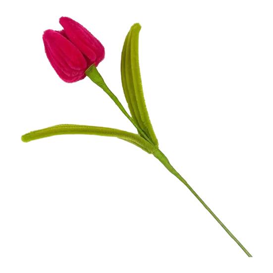 Flori Artizanale din Curățător de Pipe Flori de Lalea Artificiale Conservate Cadouri pentru Femei Iubită