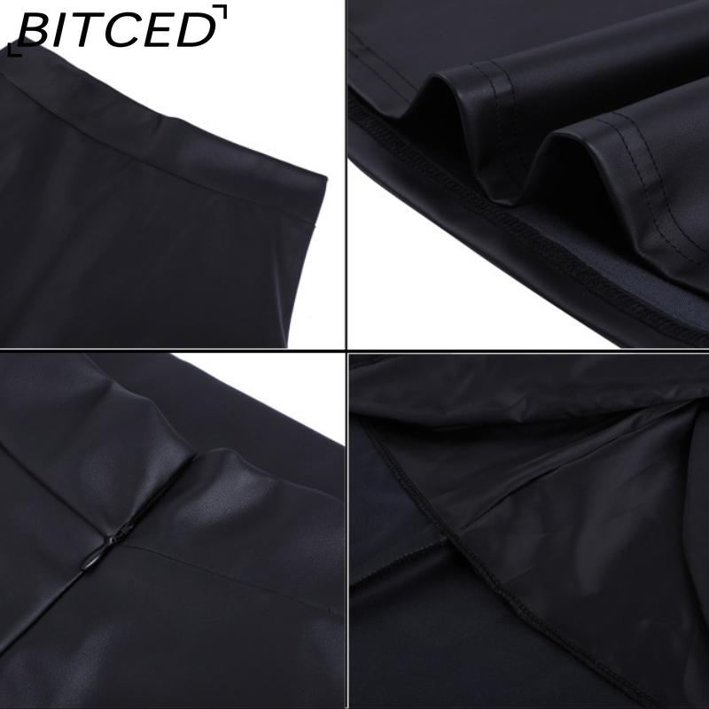BITCED Women's Fashion Casual Solid Color Print Summer Spring Trousers&Pants