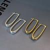 Minimalist U-Shaped Hoop Earrings With Ear Clasp Elegant And Versatile Earrings For Women Small Batch Design