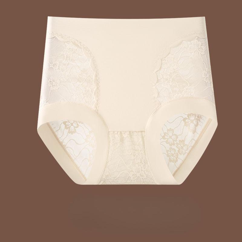 Ladies Summer Lace High Waist Belly Strong Lift Hip Hip Girdle Waist Triangle Briefs