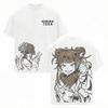 My Hero Academia Anime T-shirt Toga Himiko Vintage Oversized T Shirt Men Women Clothing Short Sleeve Cotton Tees Top