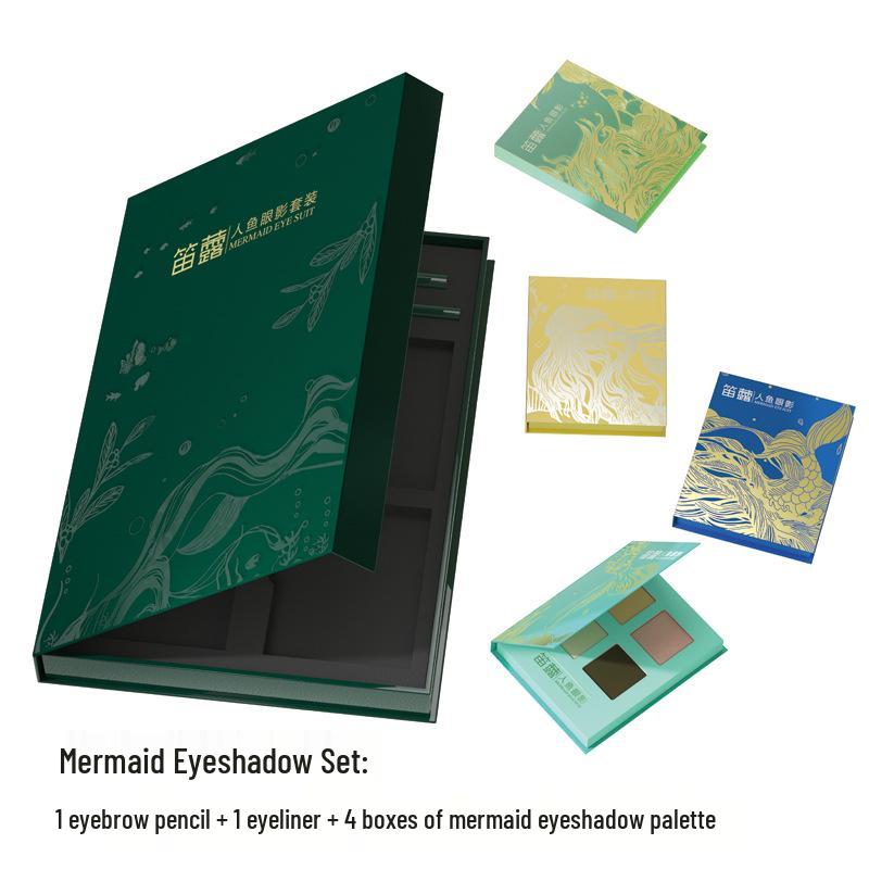 

Подарочный набор теней для век, подводки и карандаша для бровей премиум-класса на праздник Циси