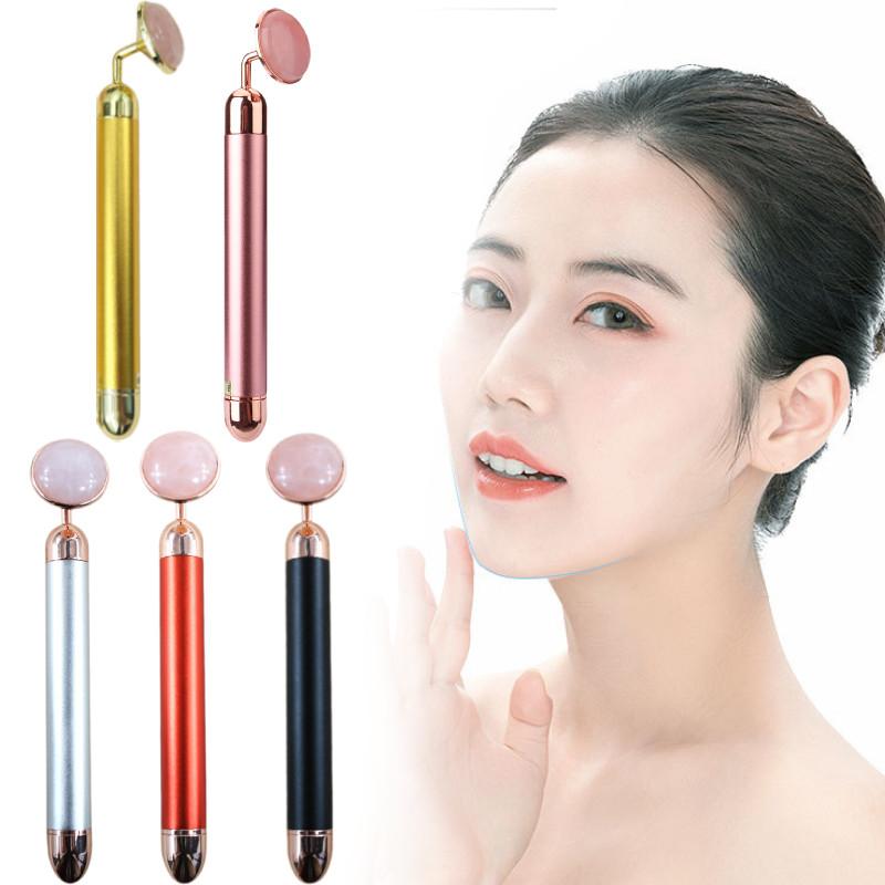 Jade Massager Electric Face Hand Eye Neck Body Anti Ageing Therapy Beauty Device