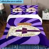 3PCS Deportivo Football Bedding Set,Including 1pc Duvet Cover And 2pcs Pillowcases Perfect for Bedroom, Dormitory, Fan Christmas gift