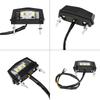 Rear Lamp Motorcycle Tail Light White Light Motorcycle License Light  Universal Fit