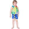 Letnie dziecięce kamizelki ratunkowe bez rękawów do pływania dla dzieci Chłopcy dziewczęta Regulowane kamizelki ratunkowe Cartoon Balanced Flotation Swimsuit