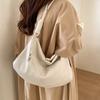Lazy Style Casual Commuting Shoulder Bag, Large Capacity Tote Bag
