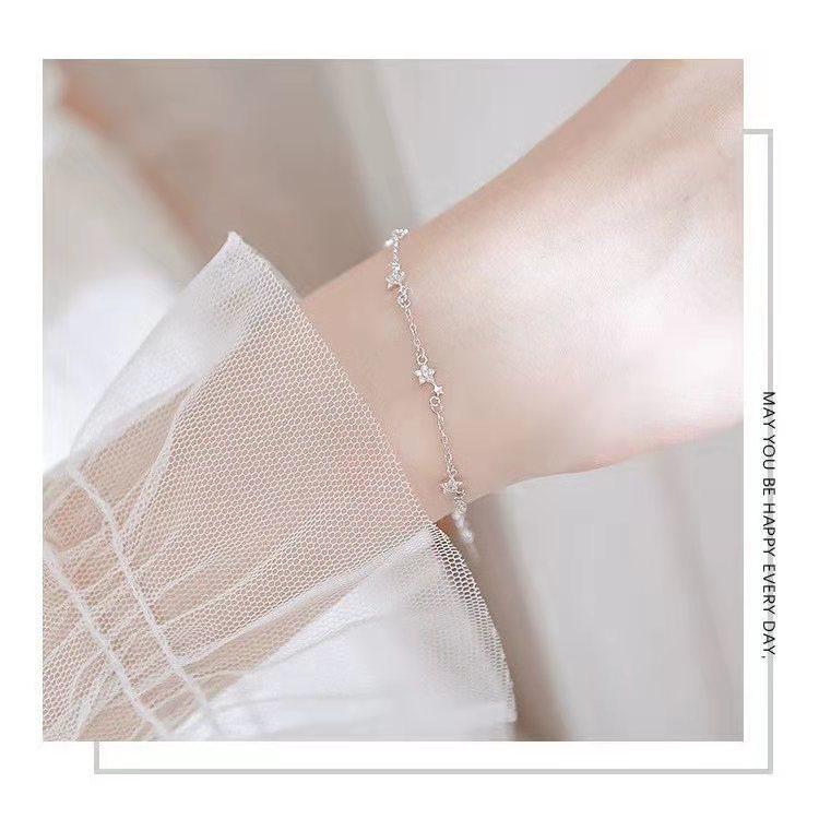 Korean Style Star Bracelet for Girls - Girlish, Fairy, Non-Fading, Simple & Versatile Design for Best Friends.