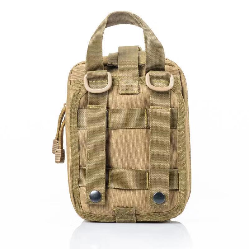 Camouflage Tactical Medical Waist Pack - Multifunctional Outdoor Survival Bag for Mountaineering
