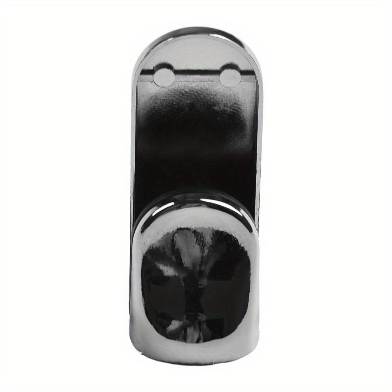 2Pcs Glass Clamp Adjustable Shelf Clamp Glass Shelf Support Plate Holder Bracket Flat Back for Partition Board Desk.