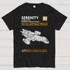 Serenity Service & Repair Manual Firefly Cotton Summer Casual Cool Loose T-Shirt