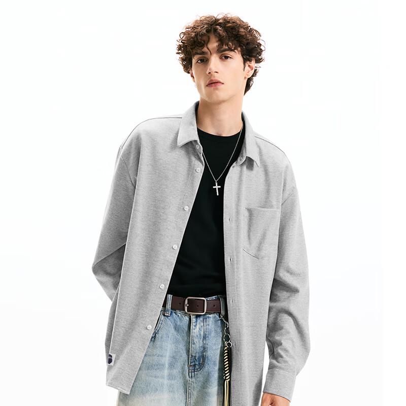 Fingercroxxit Japanese Style Relaxed Flannel Long-Sleeve Shirt