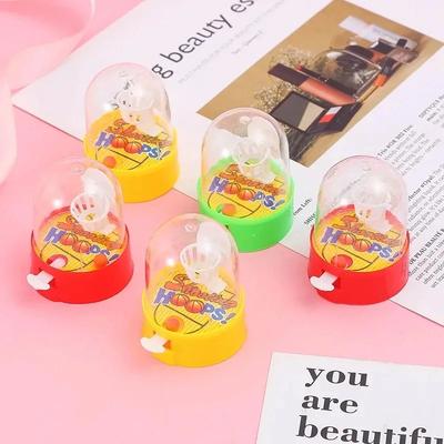 10pcs Machines de Tir au Basketball de Bureau Jeux de Tir au Doigt Jouets pour Enfants Faveur de Fête d'Anniversaire Récompenses Scolaires Cadeaux Garnitures