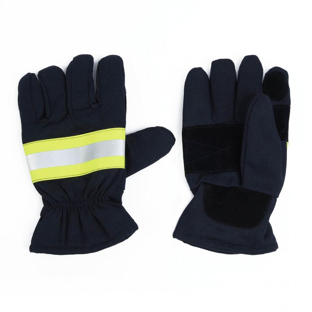 Super Feuerwehrhandschuhe Feuerfeste Hitzebeständige Handschuhe F0L6 Feuer-Einrichtungen