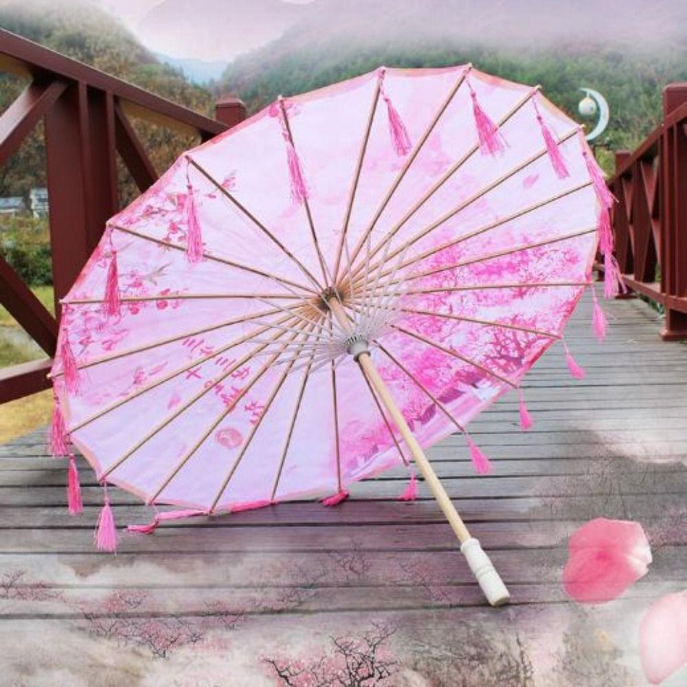 56cm Prop deštník pro tanec Čínský starožitný styl Klasický japonský styl Deštník pro taneční vystoupení