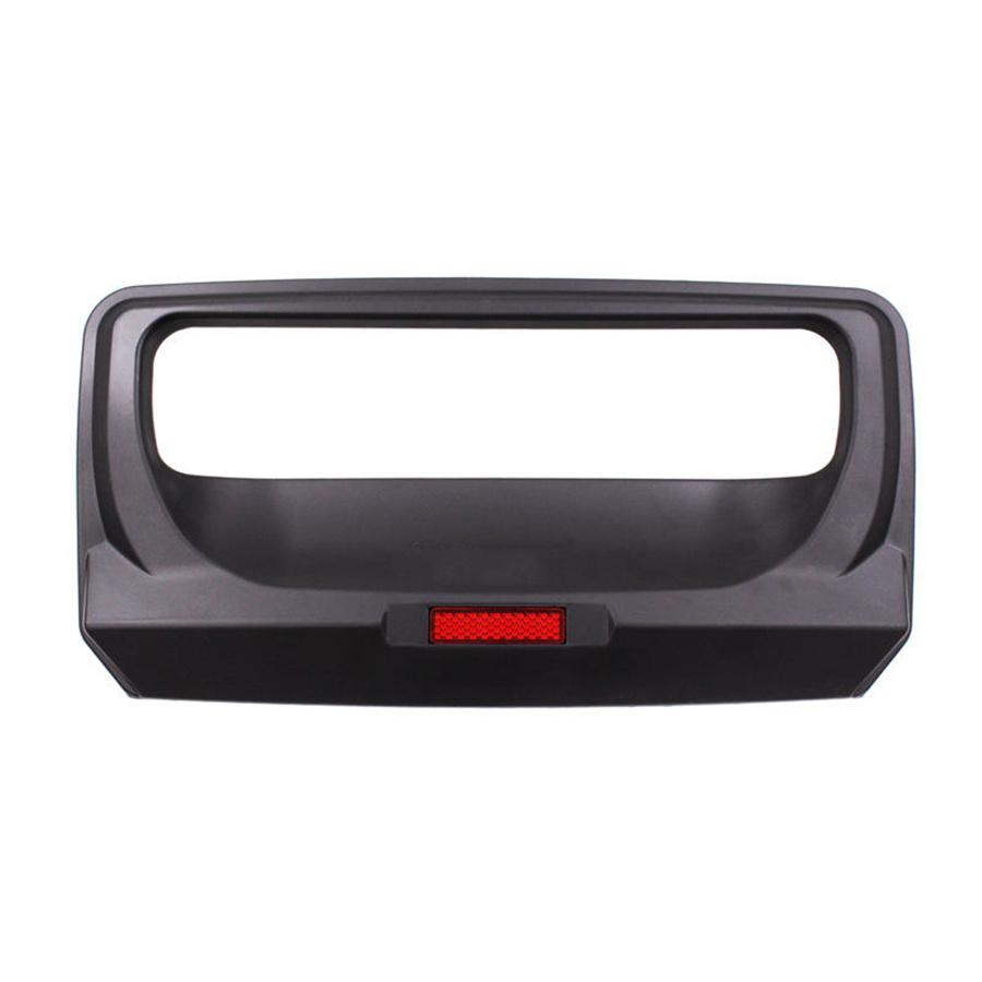 Rear Door/Tail Moldings Kit In Matte Black ABS Plastic for Ford Ranger 2012-2019