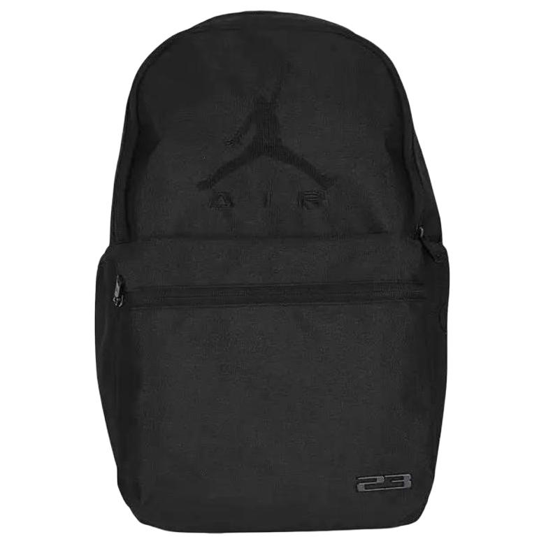 Jordan 22L Letter Embroidery Casual Versatile Polyester Backpack Unisex Backpack Black IR8389-011 Black