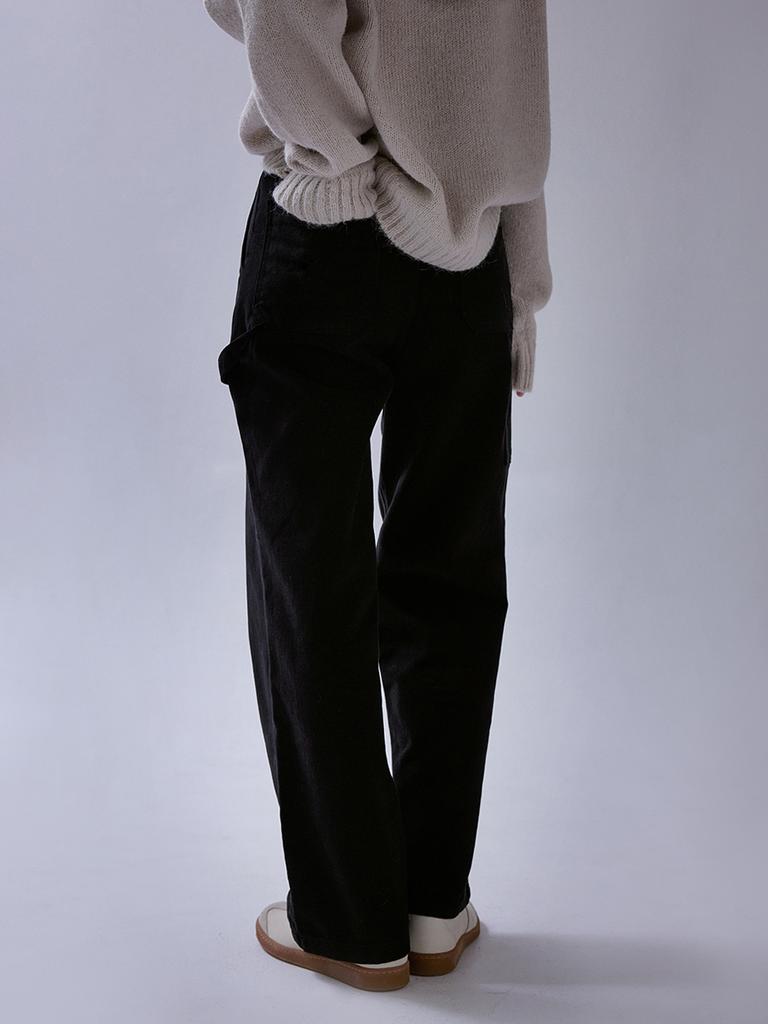 Deomiteun Pebble Denim Pants (Black)