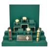 Dark Green Stepped Pillow Pack for Wristwatch Display