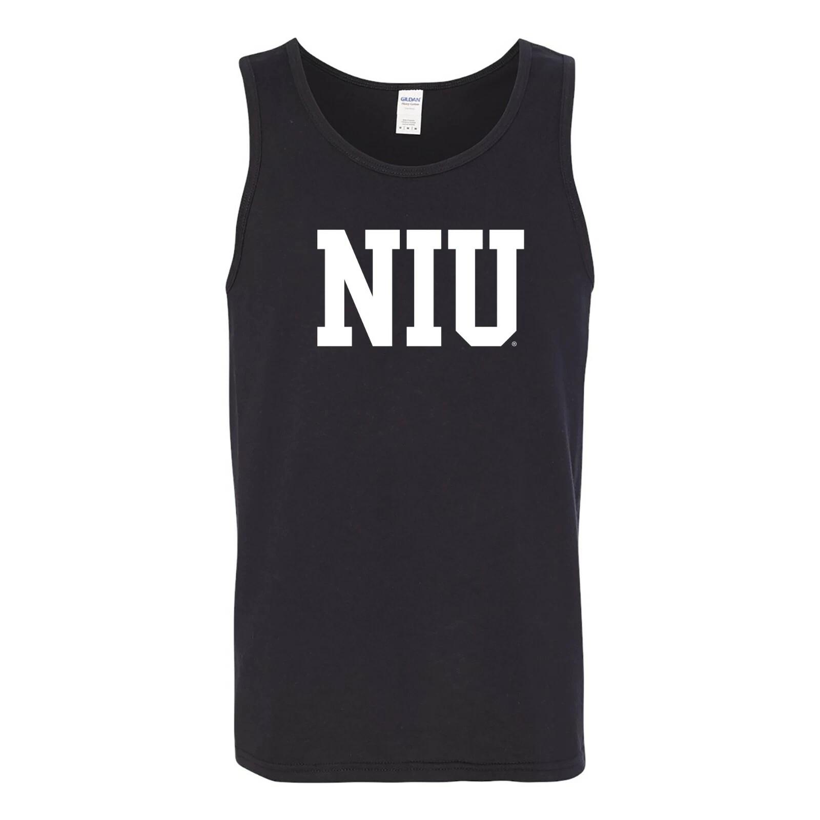 Northern Illinois Huskies Basic Block Tank Top T-Shirt - Black S