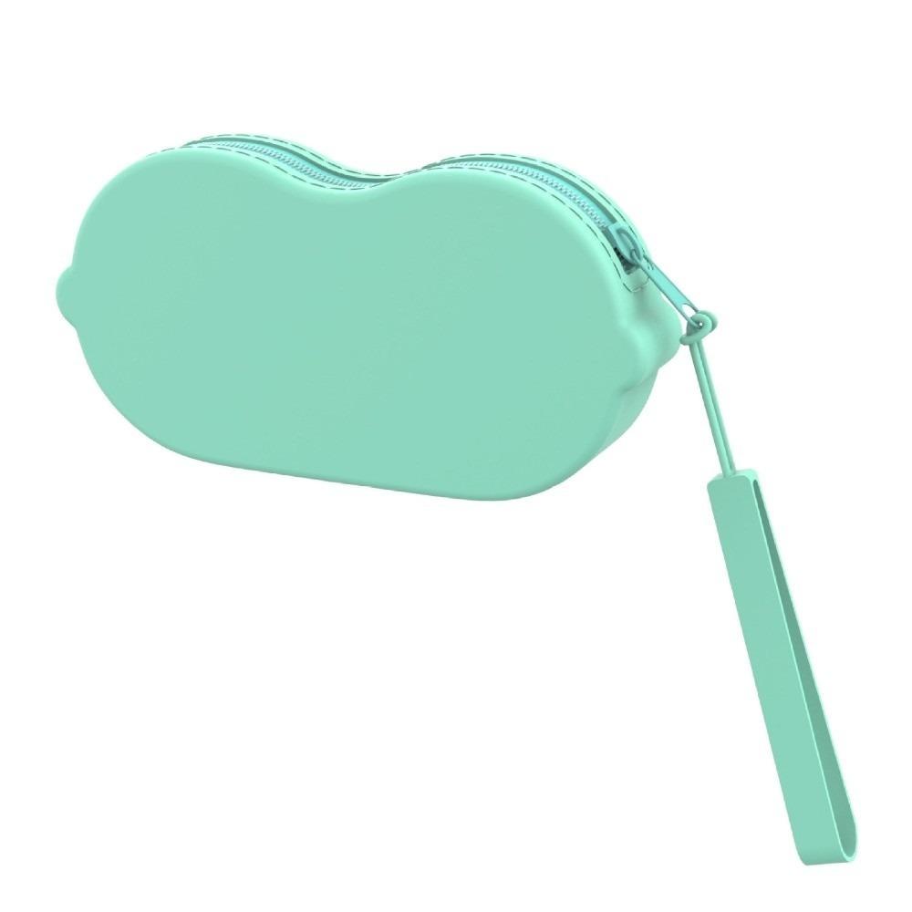 Shockproof Shell Sunglasses Case Solid Color Cosmetic Pouch Silicone Glasses Bag  Desk Storage