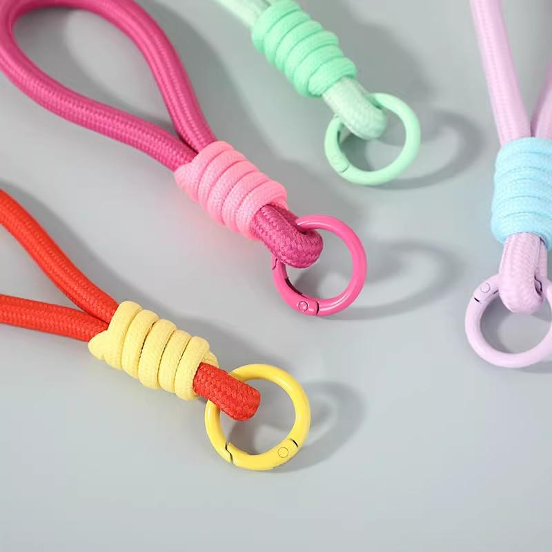 Colorful Multi-Purpose Phone and Camera Lanyard - Anti-Lost Wrist Strap with Hanging Buckle Pendant