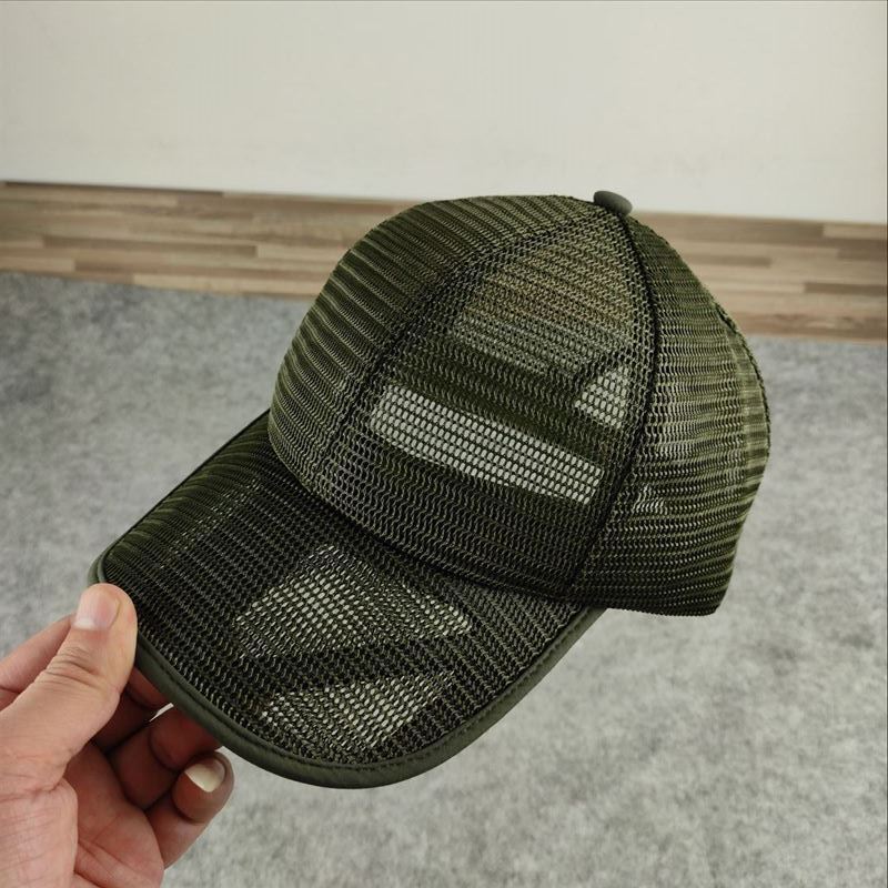 Small Head Mesh Cap Breathable Baseball Casual Fashion Trend Women's Hat Size Men's Solid Color Summer