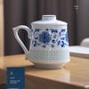 Jingdezhen Linglong Ceramic Entwined Lotus Tea Filter Cup
