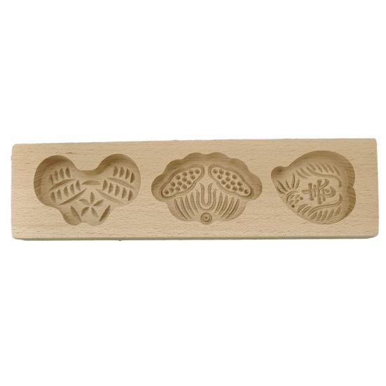 Αξεσουάρ κουζίνας με ανάγλυφη φόρμα με ανάγλυφη φόρμα για μπισκότα με μοτίβο, χωρίς λεία άκρη, σοκολατένια κολοκυθόπιτα