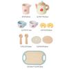 Kids Wooden Tea Set Play House Pretend Make Tea Play With Teapot Teacup Afternoon Snack Role Playing Toys Boys Girls Gift