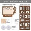 Book Corner Wall Decoration Wooden Bookshelf Hanging Book Tracking Board Wood Sign For Readers Study Room Display Gift