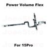 1pcs Power Volume Button Mute Switch Flex Cable for iPhone 15 16 Pro Max Plus Volume Button Control Cable Repair Part