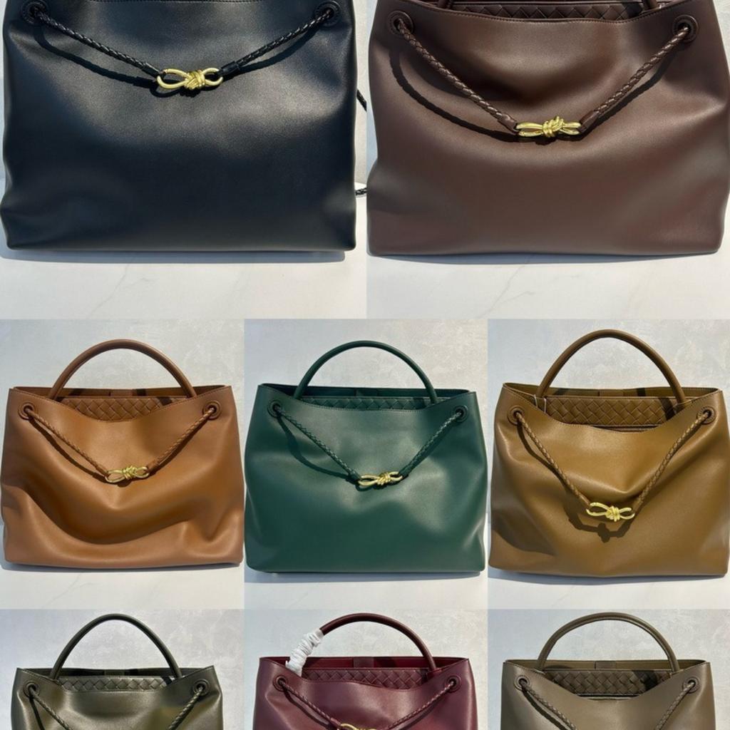 2026 Nuova borsa da donna in pelle trama semplice pelle grande retro intrecciato fibbia a farfalla borsa a spalla singola tracolla