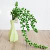 Artificial Plant Flower Decorative Glory Long Vines Simulated Green Peas Wall Decoration Hanging Plants Party Wedding Decoration