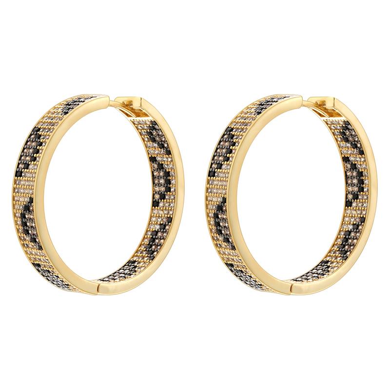 ZHUKOU 4 styles of earrings/studs with zirconia and snake motifs Atmospheric and glamorous earrings for women: VE1321-VE1324