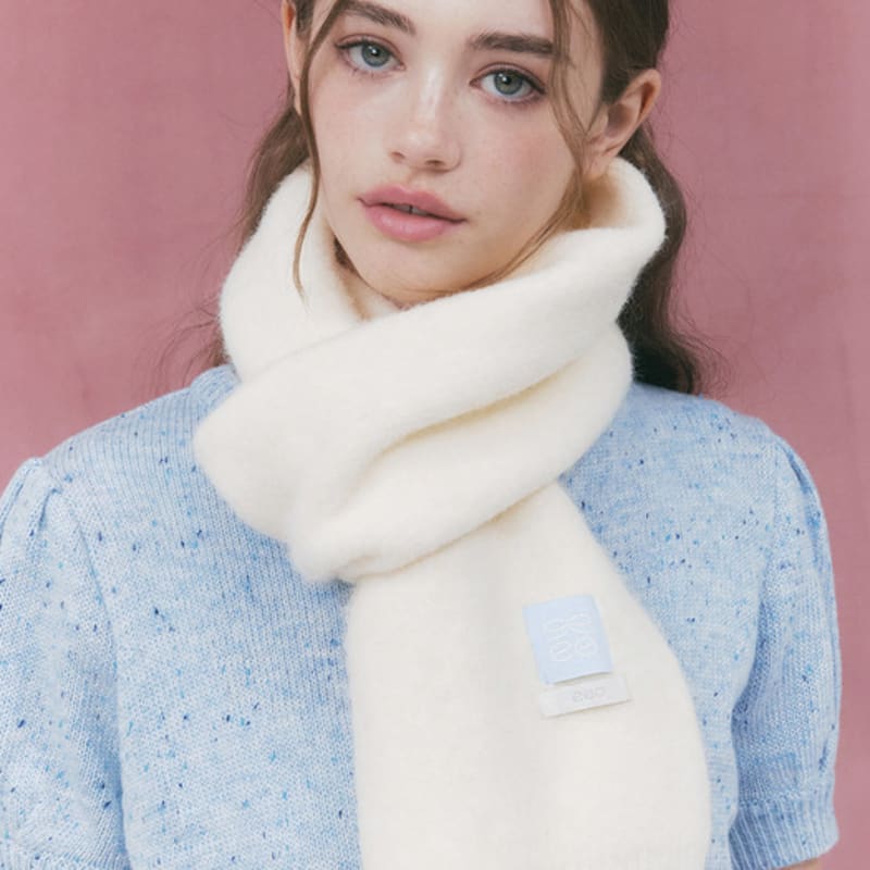 

ENGBROX creamy basic muffler_5 colors gray