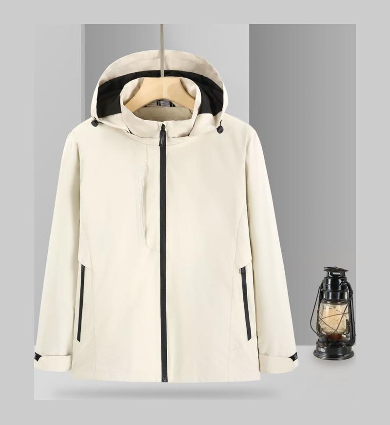 Simple Punching Jacket Couple Hundred Windproof Fabric Comfortable Fashion Casual Thin Jacket YG-521L