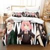 3D Printed Anime SPY×FAMILY Bedding Sets Duvet Cover Set With Pillowcase Twin Full Queen King Bedclothes Bed Linen Home Textiles