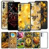 Honeybee Flower Pattern Phone Case For Oppo Reno 13 12 11 10 7 F Find X5 X6 A98 A80 A79 A78 A57 A54 A31 A17 Pro Soft TPU Cover