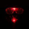 3 Neon Colours Eyeshade Lampshade Luminous LED Glasses for Christmas Party Mardi Gras Decor and Festive Party Glasses