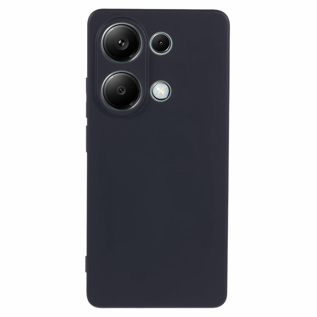 For Xiaomi Redmi Note 13 Pro 4G/Poco M6 Pro 4G Case Precise Cutouts TPU Fiber Lining Shockproof Phone Cover