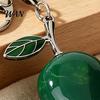 Fruit Pendant Keychain Zinc Alloy Mango Shape Key Chain with Lobster Clasp Easy To Hang Holder Backpack Car Accessory