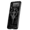 Cyber Sigil Kreuzlinie Harte PC Handyhülle Für Samsung Galaxy Z Flip 7 6 5 4 Schwarze Hülle Für Galaxy Z Flip 3 Faltbare Capas Taschen