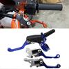 7/8" 22mm Universal Motorcycles Aluminum Clutch Brake Handle Lever Perch for Motorbike Scooter Modification
