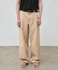 ALYSS Essential Semi-Wide Flow Chino Pants [Beige]