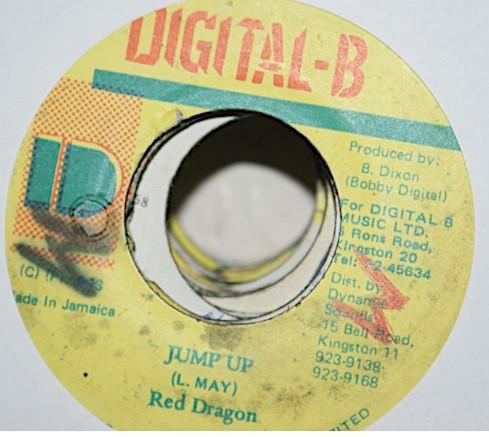 

7inch Record RED DRAGON - Jump Up NONE Digital-B 1993 Jamaica Reggae, Ska & Dub Used