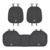 Denza X N7/N8/D9 DMI Car Seat Cushion Set: Front & Rear Leather Perforated Seat Covers