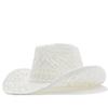 Ladies' Solid Color Woven Wide Brimmed Sun Hat