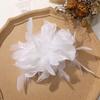 17cm Large Artificial Flower for Brooch Feather DIY Jewelry Simulated Flower Brooch Accessories Luxury Style Hair Accessories